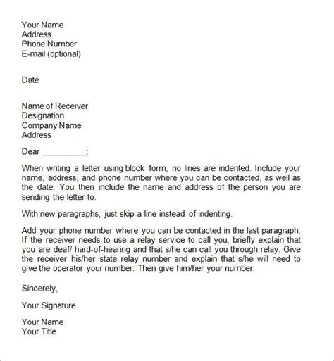 business letters format   documents  word