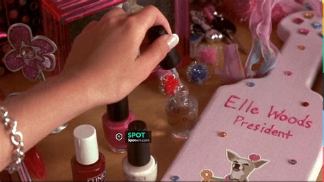 Opi Pink Nail Polish Used By Elle Woods Reese Witherspoon In Legally