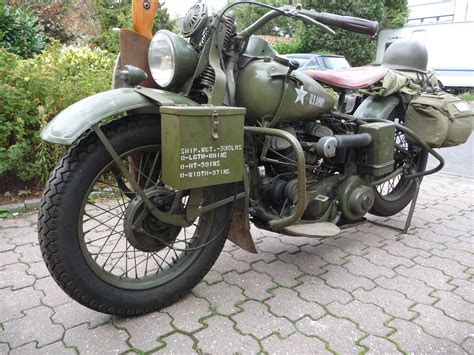 1942 Harley Davidson Wla Military For Sale