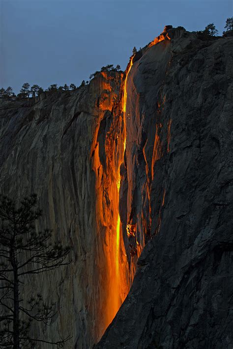 Yosemite Horsetail Falls Photograph By Duncan Selby Pixels