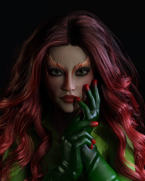 Poison Ivy Close Up By Ivlover On Deviantart
