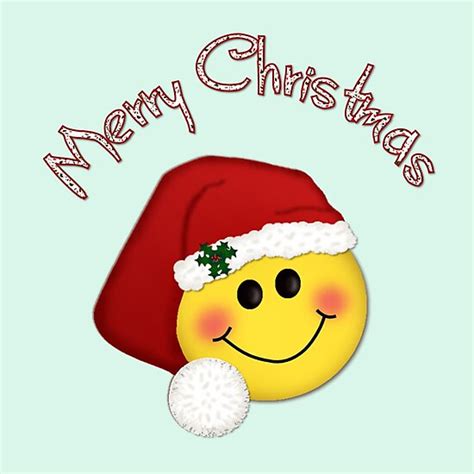 Christmas Smiley Face Clip Art