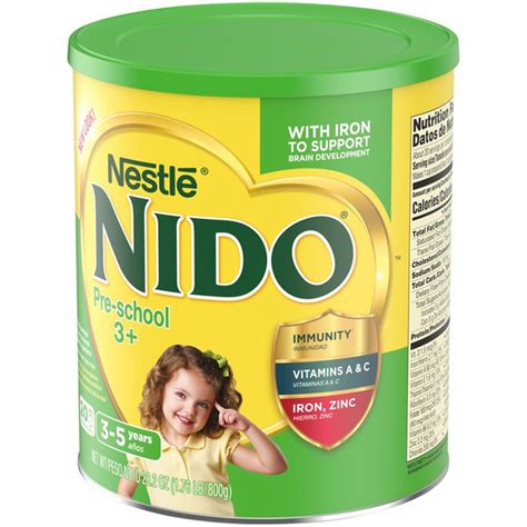 Nido 3 Powdered Milk Beverage 176 Lb Instacart