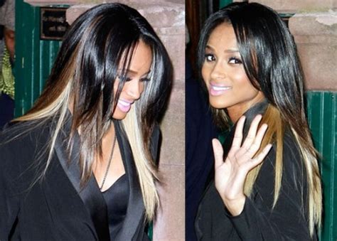 In addition, you can do this style with a. blonde underneath black hair tumblr