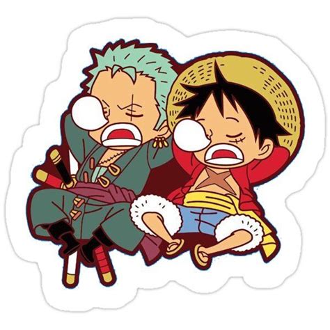 One Piece Stickers Luffy Zoro Sticker Anime Stickers One Piece Luffy