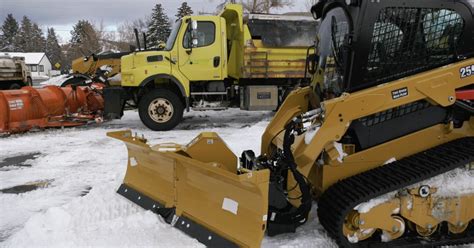 Snow Plows Work To Keep Roads Safe During Winter Months