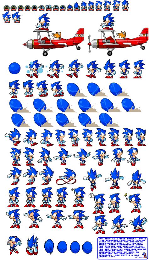 Sonic Sprites Animation