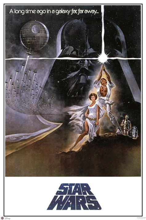Star Wars Episode Iv A New Hope Movie Poster Print Regular