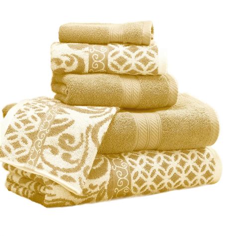 Get the best deal for bath towel silver bath bath towels from the largest online selection at ebay.com. Allure Trefoil Filigree 6-Piece Cotton Bath Towel Set in ...
