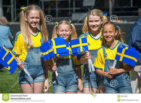 Gustav vasa being elected king (6 june 1523) and the adoption of a new constitution (6 june 1809). Celebrating The National Day Of Sweden Editorial Photo ...