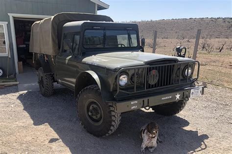 No Reserve 1968 Kaiser Jeep M715 And M101a1 Trailer For Sale On Bat