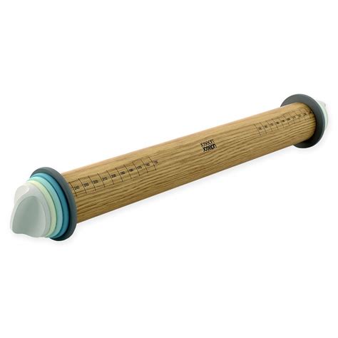 Joseph Joseph 1713 Inch Adjustable Rolling Pin With Measuring Rings