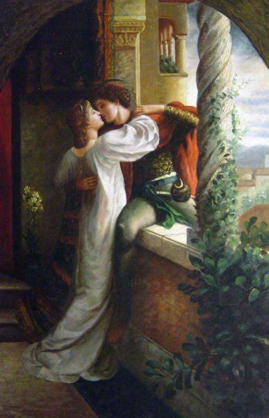 Romeo And Juliet Painting Romeo And Juliet By Francis Sidney Muschamp But Your Walls Are