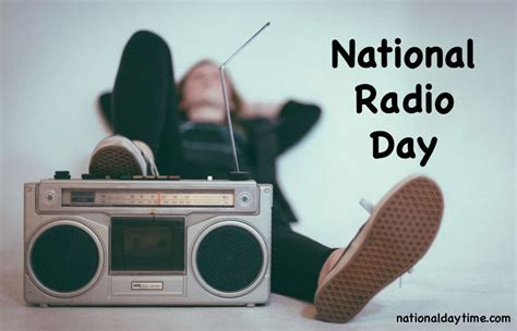 National Radio Day 2023 Sunday August 20