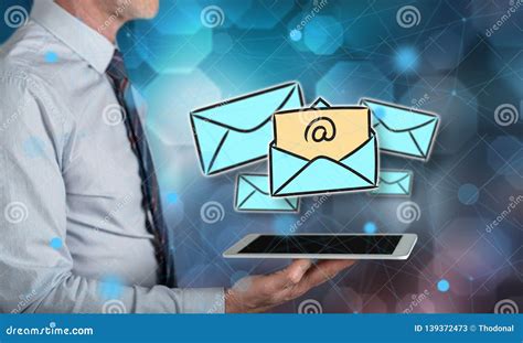 Concept Of E Mail Stock Image Image Of Online Communication 139372473