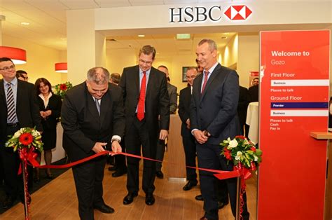 Josanne Cassar Hsbc Malta Upgrades Its Branch In Victoria Gozo