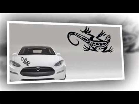 Stickers are an awesomely versatile way to get brand exposure and make your message stick. Car hood Stickers design - YouTube