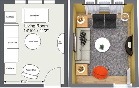 Expert Tips For Small Living Room Layouts Roomsketcher Blog Small