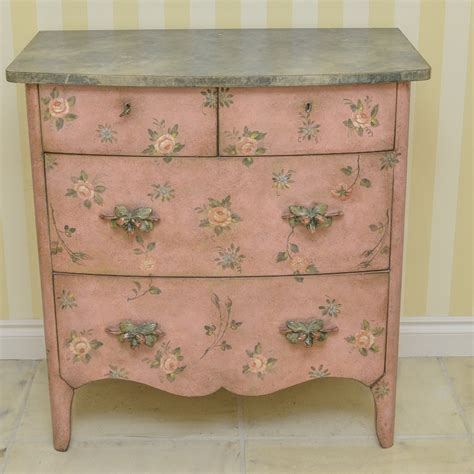 Hand Painted Chest Of Drawers Ebth