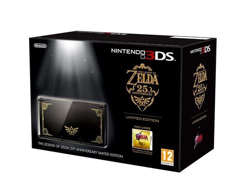 Nintendo 3ds Console Limited Edition Legend Of Zelda Ocarina Of Time