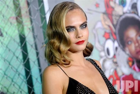 Photo Cara Delevingne At The World Premiere Of Suicide Squad