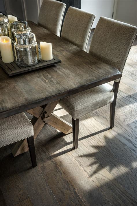 Industrial chic iconic molded chairs lend gravitas to an unassuming industrial table. Photo Page | HGTV