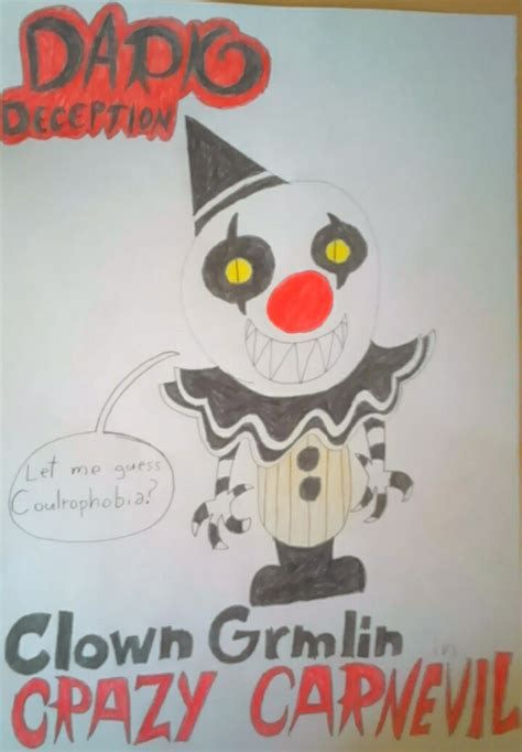 Dark Deception Clown Gremlin In Crazy Carnevil By Akosnagy4 On Deviantart