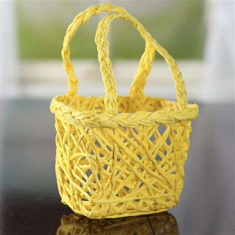 With adding basket games you want to follow in favorites, you can follow them much easier and there is also an option for live stream. Yellow Paper Twist Basket - Baskets - Floral Supplies ...