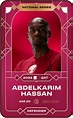 Custom Series card of Abdelkarim Hassan – 2022-23 – Sorare