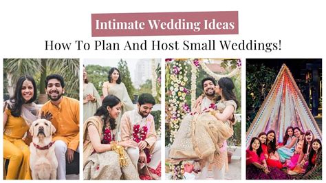 How To Plan And Host Small Intimate Weddings Shaadiwish Youtube