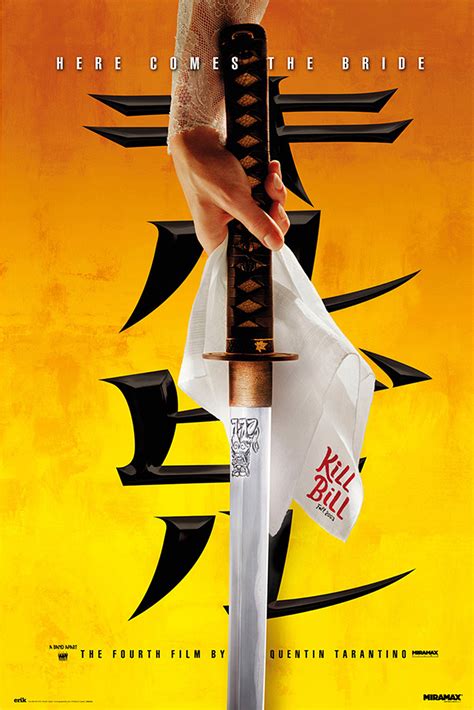 Kill Bill Poster Teaser Vol. 1 Here Comes The Bride - Posters buy now ...