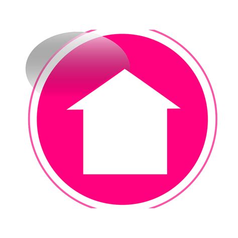 Glossy Home Icon Button Png Svg Clip Art For Web Download Clip Art