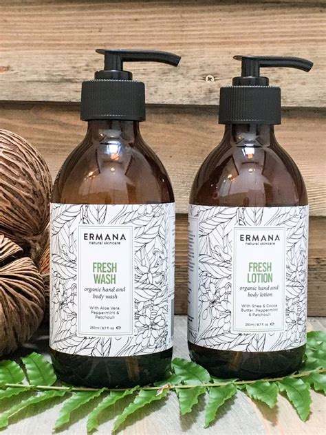 Fresh Organic Hand And Body Wash By Ermana Natural