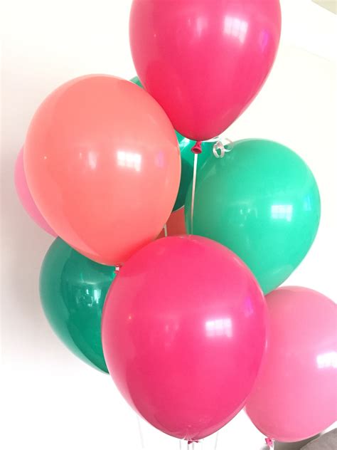 Lets Flamingle Balloons | Pink and Green Balloons | Lets 