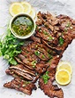 Grilled Skirt Steak With Chimichurri #LaborDay