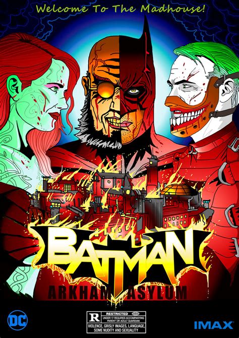 Batman Arkham Asylum Poster By Jarol Tilap On Deviantart