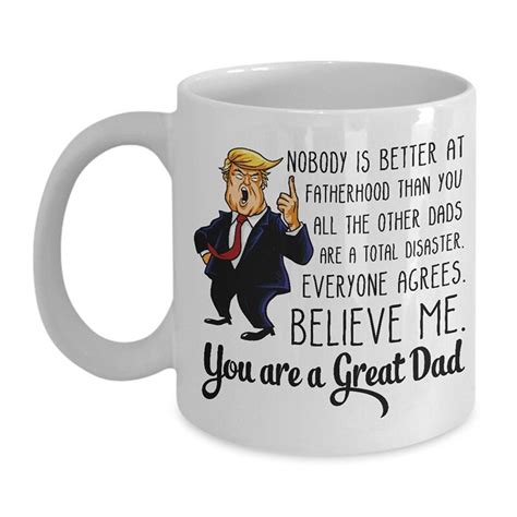 Donald Trump Mugs Make America Great Again Cartoon Ceramic Cups Coffee