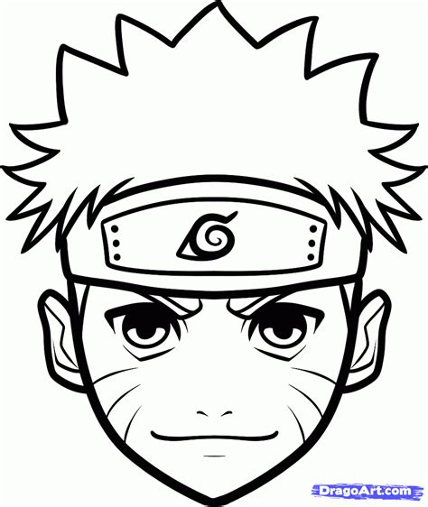 How To Draw Naruto Easy Step By Step Naruto Characters