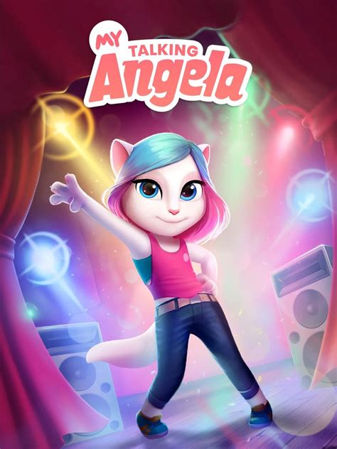 ‎my Talking Angela Kitty Games Angela Animated Characters