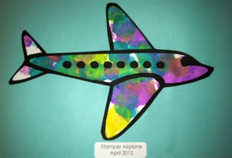 Creative Tots Color Recognition Airplane Crafts Preschool Art