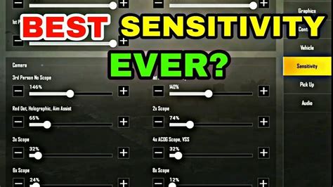 Amazing Collection Of Full K Pubg Mobile Sensitivity Settings With Images