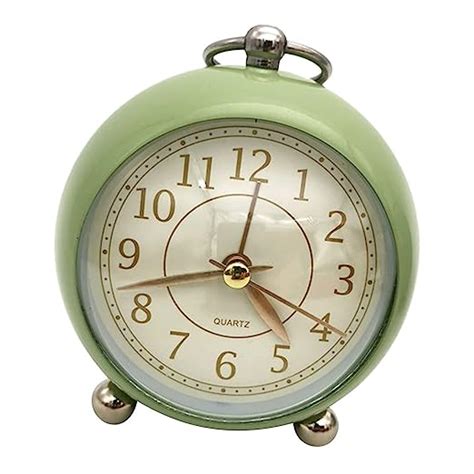Buy Elegant Essence Silent Bedside Quartz Clock Table Alarm Clock With
