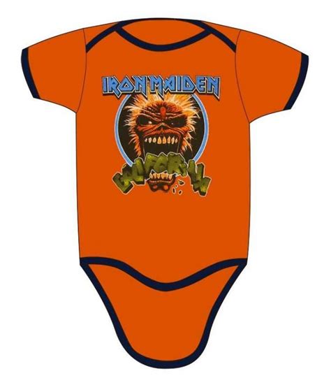Iron Maiden Onesie Iron Maiden Shirt Baby Clothes Clothes