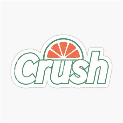 Orange Crush Stickers Redbubble