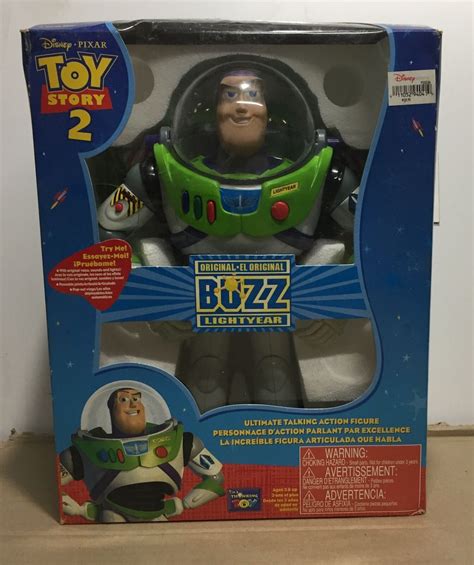 disney pixar toy story 2 talking buzz lightyear action figure x marks the shop