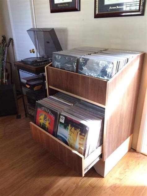 See more ideas about record cabinet, vinyl storage, record storage. Vinyl Record Storage {KregJig.Ning.com}: | Record storage, Vinyl record storage diy, Record ...