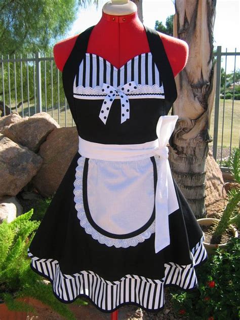 Reserved Listing Etsy French Maid Costume Cute Aprons Halloween Apron