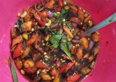 Sajikan sebagai kejutan untuk keluarga. Sambal colo-colo | Resep | Resep, Kemangi, Jeruk