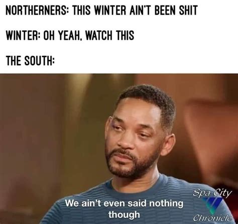 North Winter Vs South Winter Meme Winter Meme Winter Humor Winter Fun