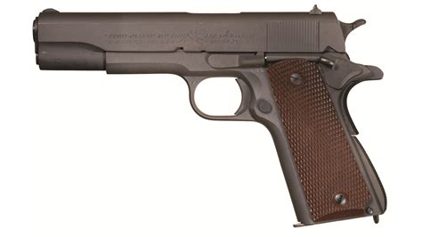 World War Ii Us Contract Colt Model 1911a1 Pistol